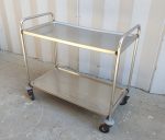 CARRELLO PER SERVIZIO IN ACCIAIO INOX - immagine 3