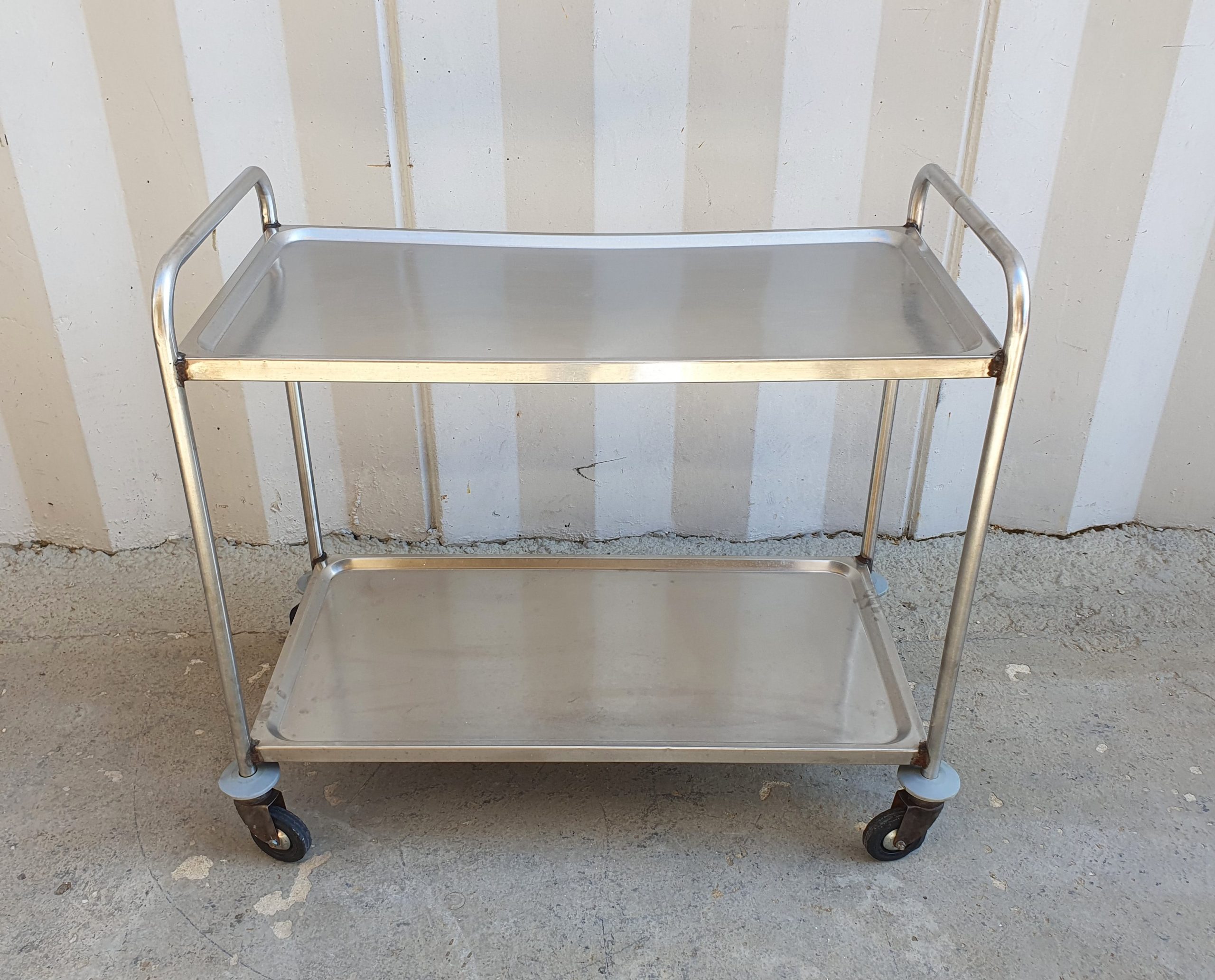 2523 -- 000 (3084) CARRELLO PER SERVIZIO IN ACCIAIO INOX - immagine 1