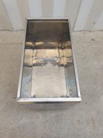 TRAMOGGIA CARRELLATA IN ACCIAIO INOX cm 42x78x72h - immagine 2