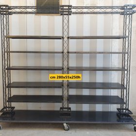 STENDER cm 280x55x250h