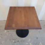 TAVOLO CON PIANO IN LEGNO cm 60x60x76h - immagine 3