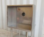 CAPPA A PARETE IN ACCIAIO INOX cm 95x80x65h - immagine 2