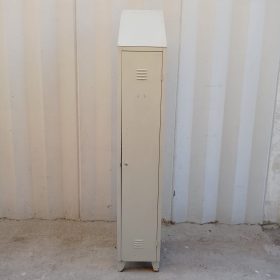 ARMADIETTO SPOGLIATOIO CON TETTO SPIOVENTE cm 35x50x216h