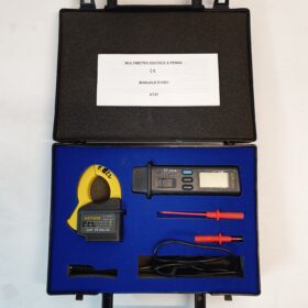 PINZA AMPEROMETRICA mod. HT25 + MULTIMETRO DIGITALE A PENNA mod. HT27 - HT ITALIA