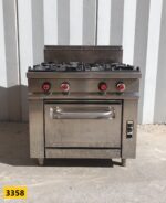 CUCINA A GAS 4 FUOCHI OFFCAR CON FORNO - SERIE 90