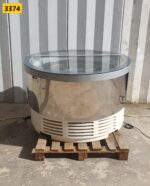 VETRINA REFRIGERATA PER GELATI GIREVOLE IFI mod. TONDA GEL