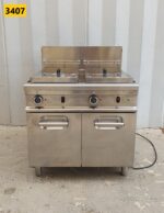 FRIGGITRICE A GAS DOPPIA VASCA 30 + 30 LT.