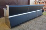 BANCONE BAR SIFA CON LAVELLO DOPPIO, FRIGO 2 SPORTELLI + 4 CASSETTI E VASCA INOX CON SCARICO - immagine 2