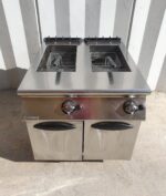 FRIGGITRICE A GAS MARENO DOPPIA VASCA 20+20 LT. - immagine 2