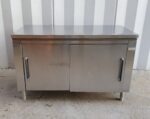 TAVOLO ARMADIATO IN ACCIAIO INOX cm 140x70x90h - ZOPPAS