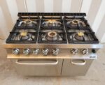 CUCINA A GAS 6 FUOCHI E FORNO MBM mod. G6SFA77 - immagine 5