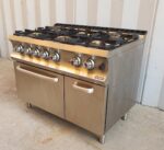CUCINA A GAS 6 FUOCHI E FORNO MBM mod. G6SFA77 - immagine 3
