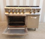 CUCINA A GAS 6 FUOCHI E FORNO MBM mod. G6SFA77 - immagine 4