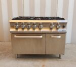 CUCINA A GAS 6 FUOCHI E FORNO MBM mod. G6SFA77