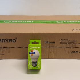 SCATOLA 50 LAMPADINE 4W E27 G45 SHANYAO - 4000K