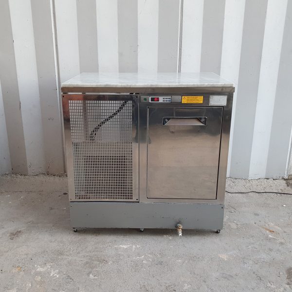 BANCO FRIGO 1 SPORTELLO IFI mod. CB VENT 50 CON TOP IN MARMO