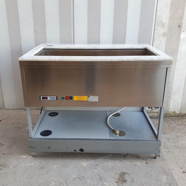 BAGNOMARIA IFI mod. S&F TCB 125 CON TOP IN MARMO