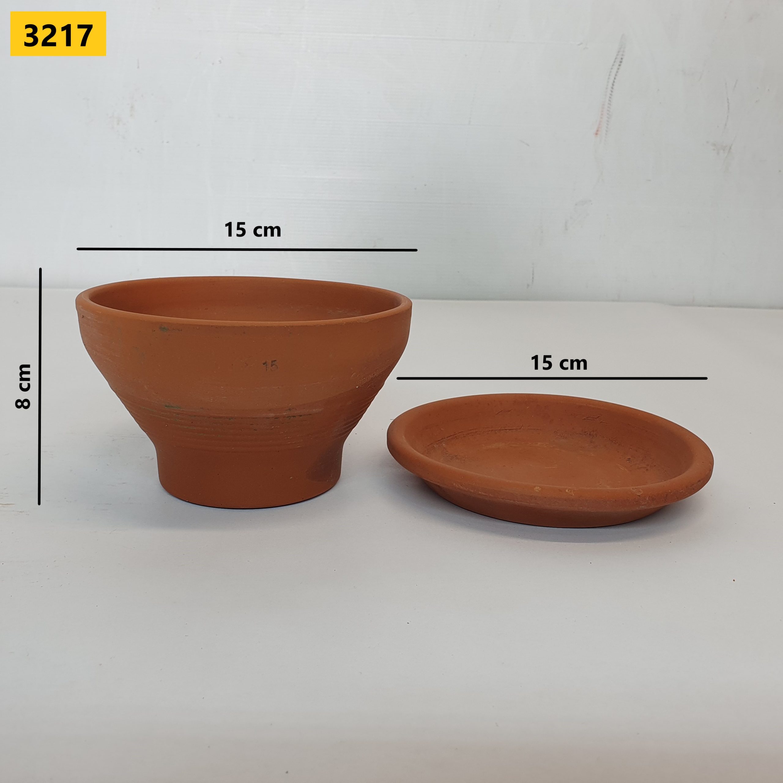 3217 -- 000 (3810) LOTTO 300 PEZZI - CIOTOLA E SOTTOVASO - immagine 1