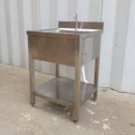 LAVELLO CON RUBINETTO cm 60x60x94h - immagine 3