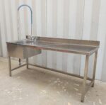 LAVELLO CON DOCCINO cm 200x70x100h - immagine 2