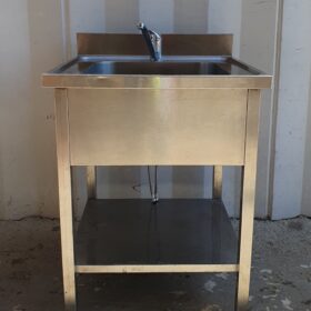 LAVELLO CON MISCELATORE cm 70x70x100h