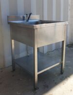 LAVELLO CON MISCELATORE cm 70x70x100h - immagine 2