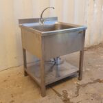 LAVELLO CON MISCELATORE cm 70x70x115h - immagine 2